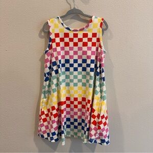 Hanna Andersson Multicolor Checkered Kids Dress